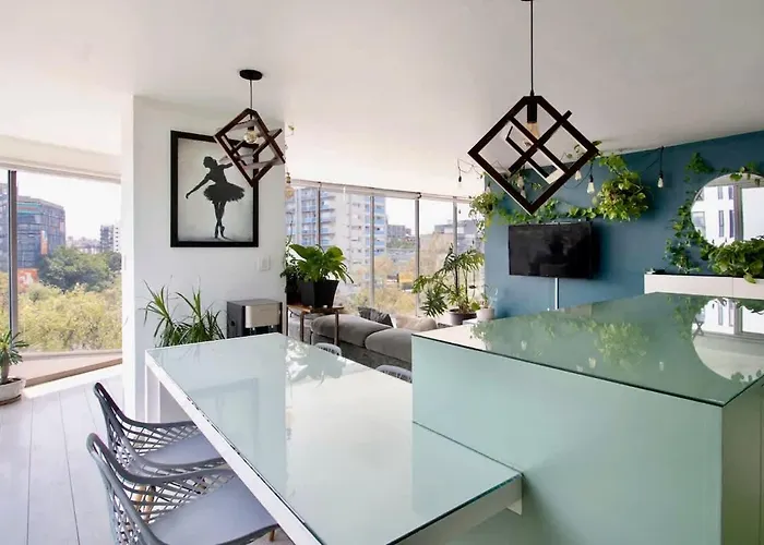 View For Plant Lovers In Condesa Mexico