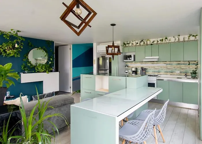 Appartement View For Plant Lovers In Condesa