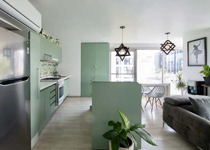 View For Plant Lovers In Condesa Appartement