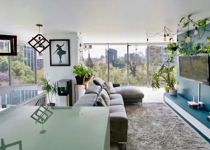 Appartement View For Plant Lovers In Condesa *
